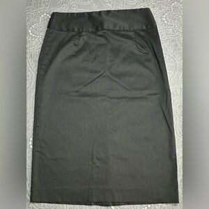 Grace Elements Black Pencil Skirt Size 6